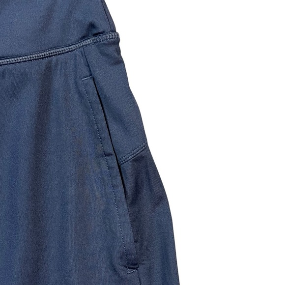 Viodia Skort Navy Blue Pull On Side Slits Drawstring Athletic‎ Golf Tennis LG - Picture 5 of 15